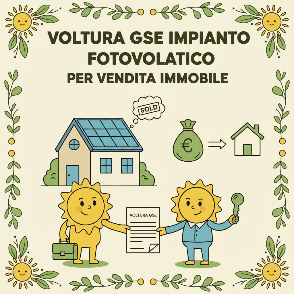 voltura gse impianto fotovoltaico